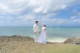 宮古島ウェディングフォト_オープニングムービー　2ロケーションドローン動画