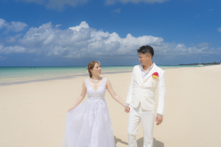 宮古島ウェディングフォト_オープニングムービー　2ロケーションドローン動画