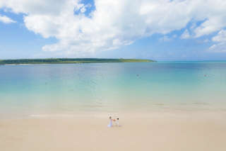 宮古島ウェディングフォト_オープニングムービー　2ロケーションドローン動画