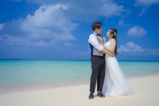 宮古島ウェディングフォト_1ロケーションプラン　オープニングドロームービ-