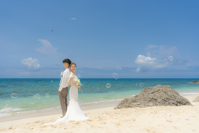宮古島ウェディングフォト_動画を作れる