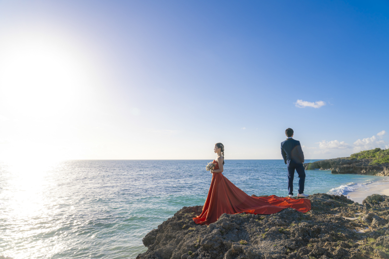 宮古島ウェディングフォト_動画を作れる