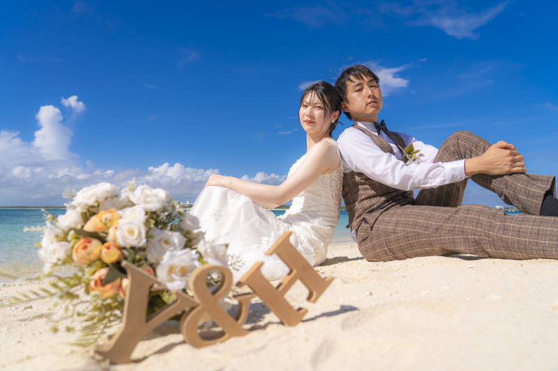 宮古島ウェディングフォト_衣装の追加料金がない