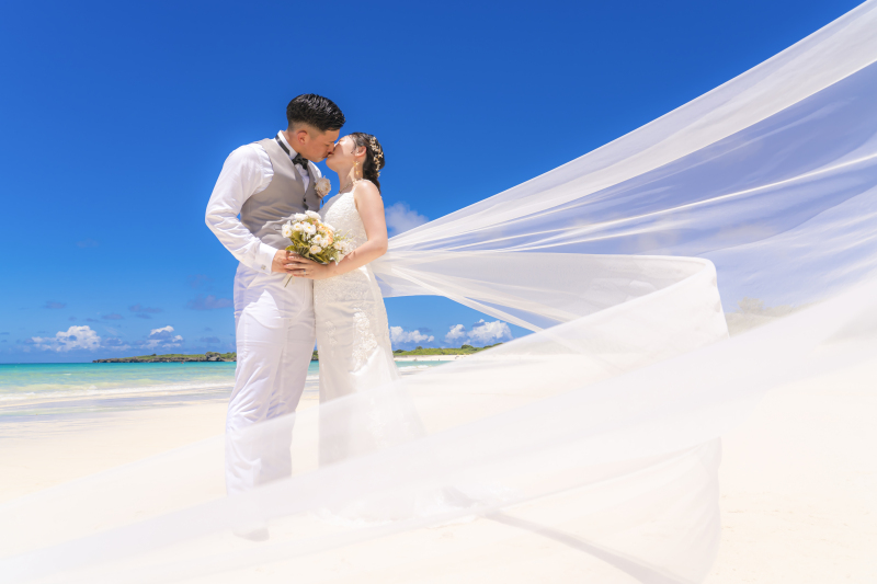 ロングベールで幻想的なお写真を撮影します！ベール有