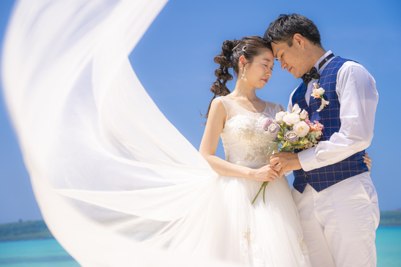 宮古島ウェディングフォト_ウェルカムボードを作れる