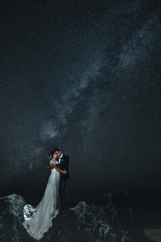 星空ウェディングフォト！宮古島の星空で撮影できる！