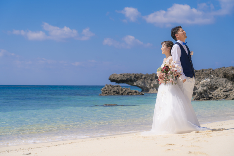 宮古島ウェディングフォト_ウェルカムボードを作れる