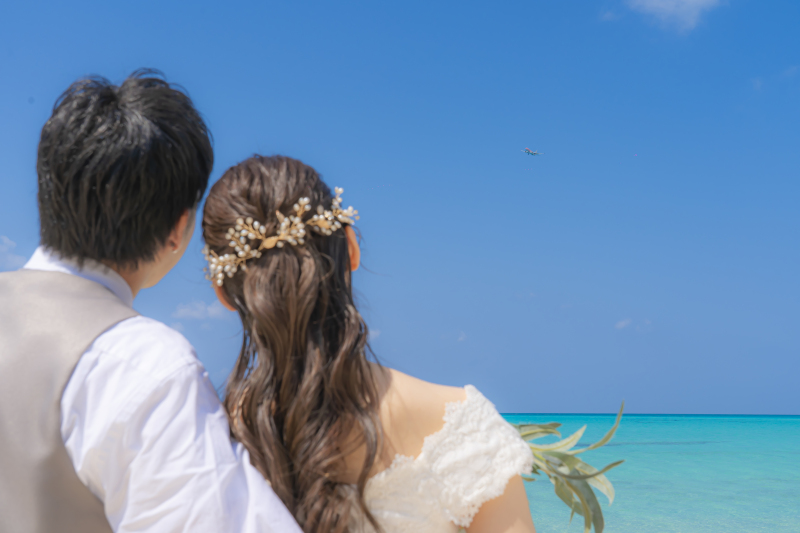 (宮古島)【ドレス2着】【ドローン撮影】【動画撮影】【アルバム16P 】宮古島大満喫3ロケーションプラン[安心プラン納得プラン