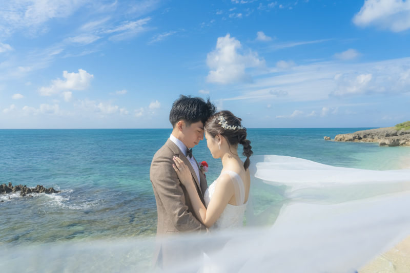(沖縄宮古島)天然ビーチ＆観光スポット＊ロケ地2箇所！!【アルバム１６P】150カット＋ドローン撮影＋動画、ダイジェスト映像付!