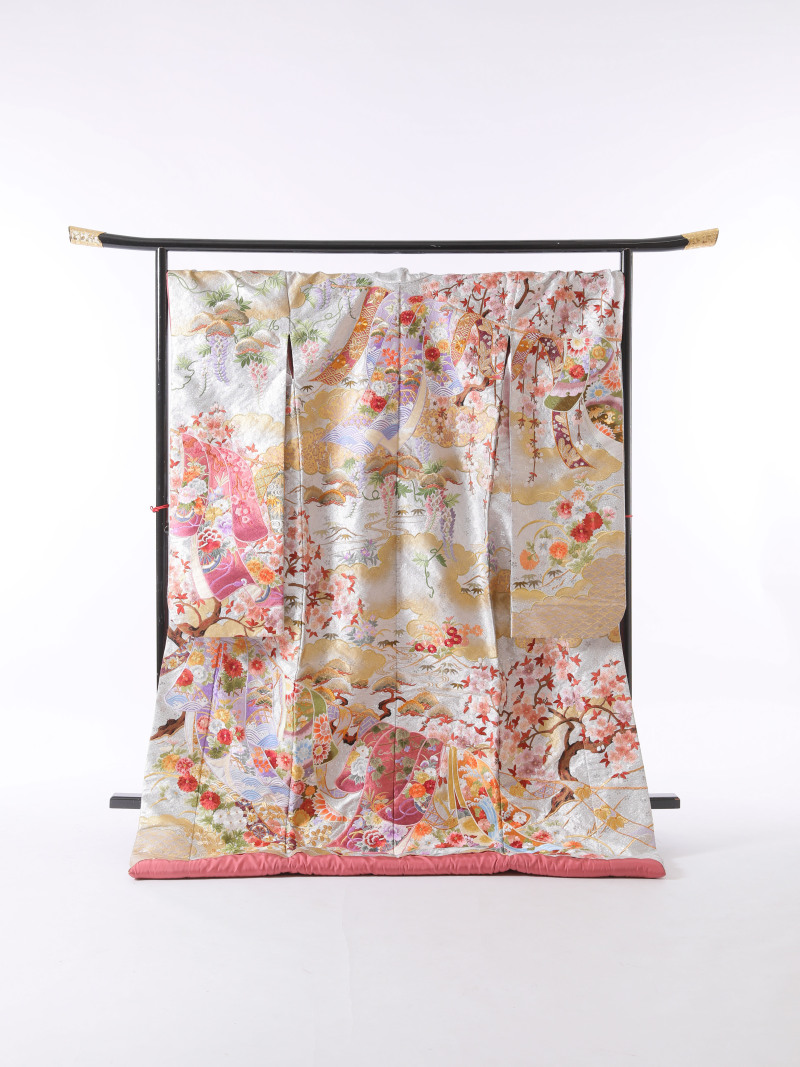 も　グレーピンク