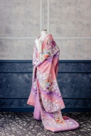 ピンクパープルラメ