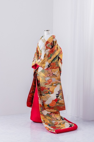 鶴に流水ゴールド　AF