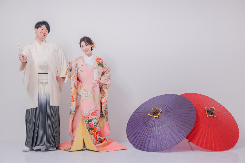 決めポーズも笑顔で