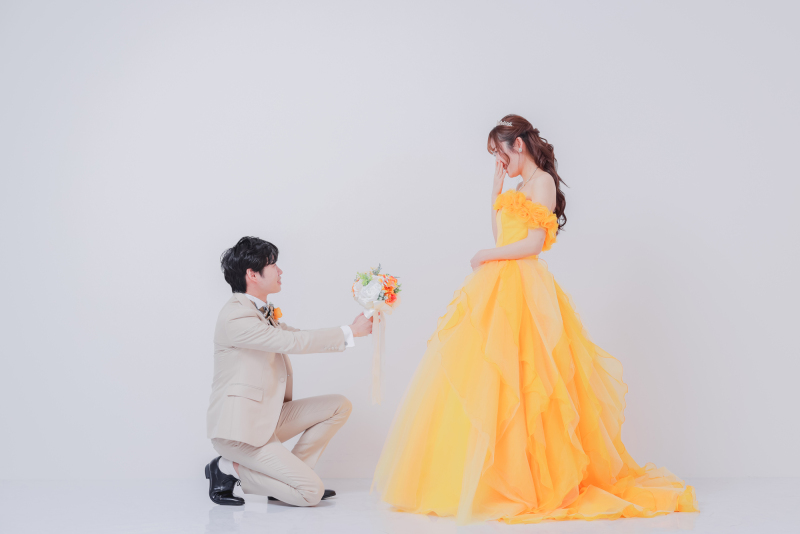 プロポーズ風ショット
