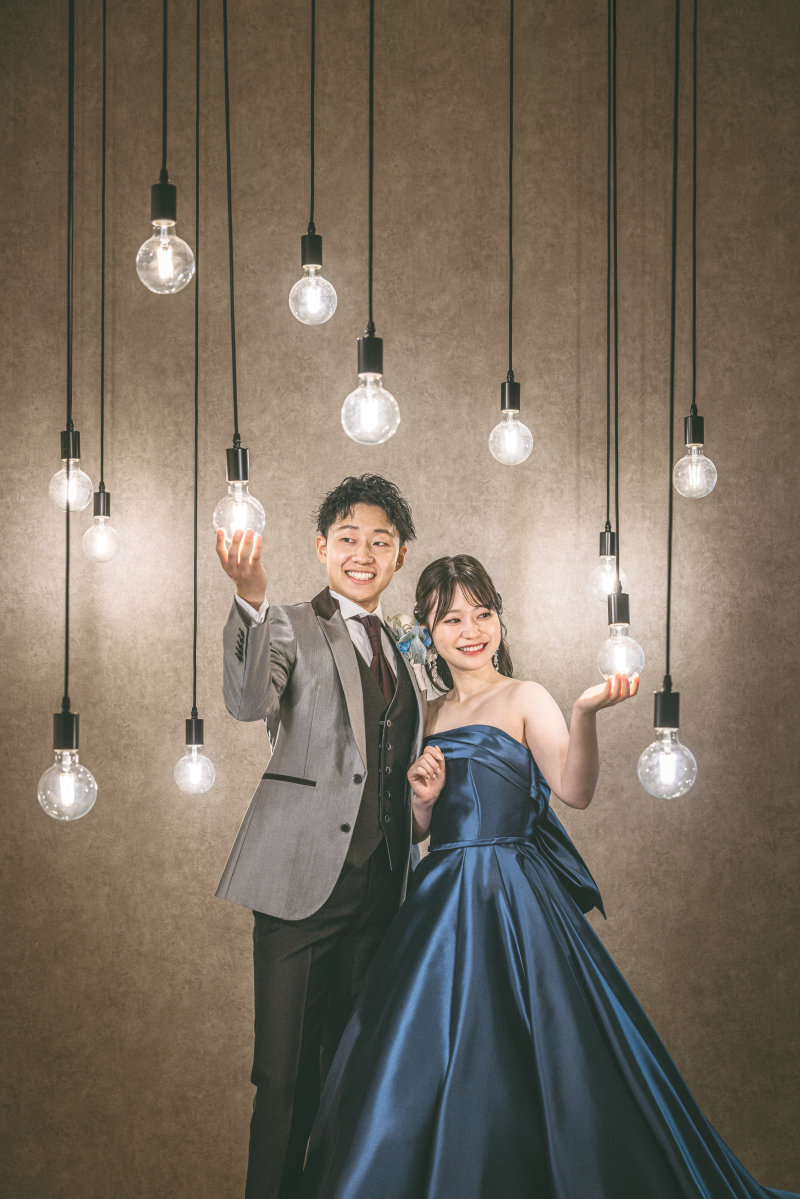 ライトで神秘的