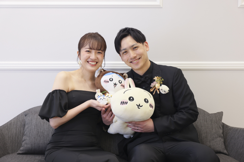 ぬいぐるみと一緒に♩