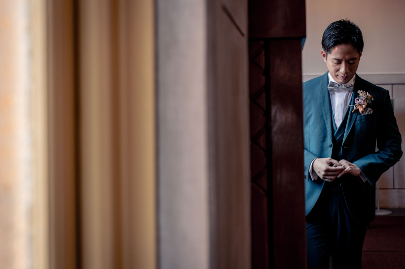 新郎様ソロショット