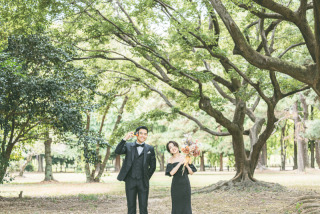 【洋装】庄内緑地公園×カラードレス