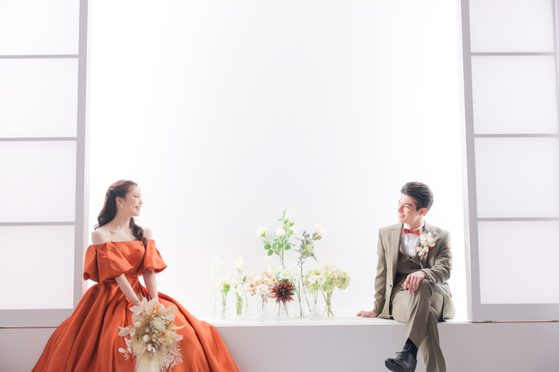 窓背景で爽やかに