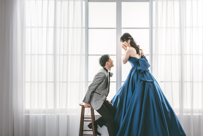 カーテンを活かして