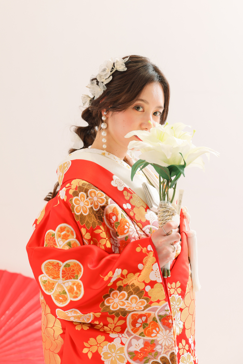 アクセサリーもこだわって