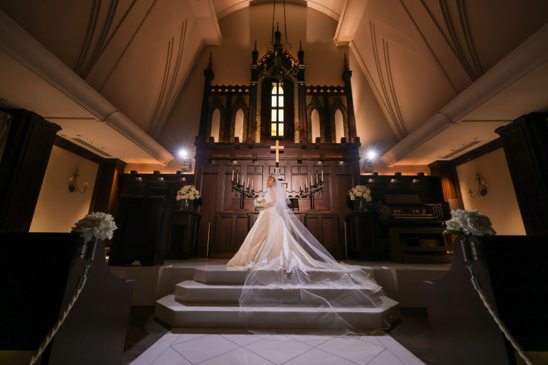 【洋装】チャペル撮影