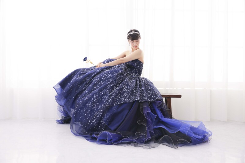 カラードレスソロショット
