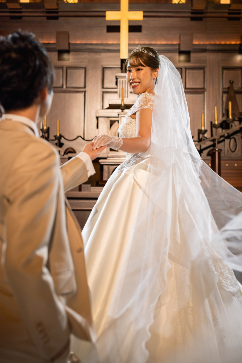 手繋ぎショット