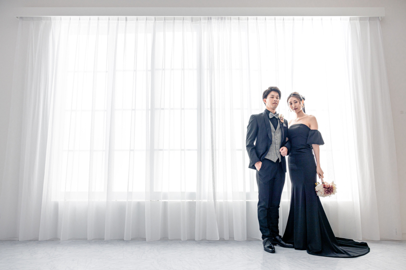 ブラックコーディネート