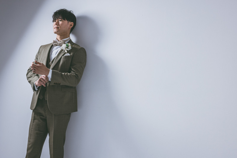 新郎様ソロショット