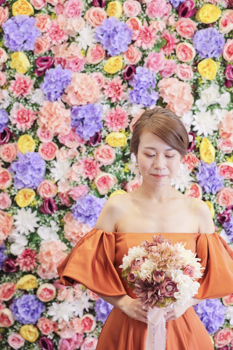 カラードレス　ソロショット