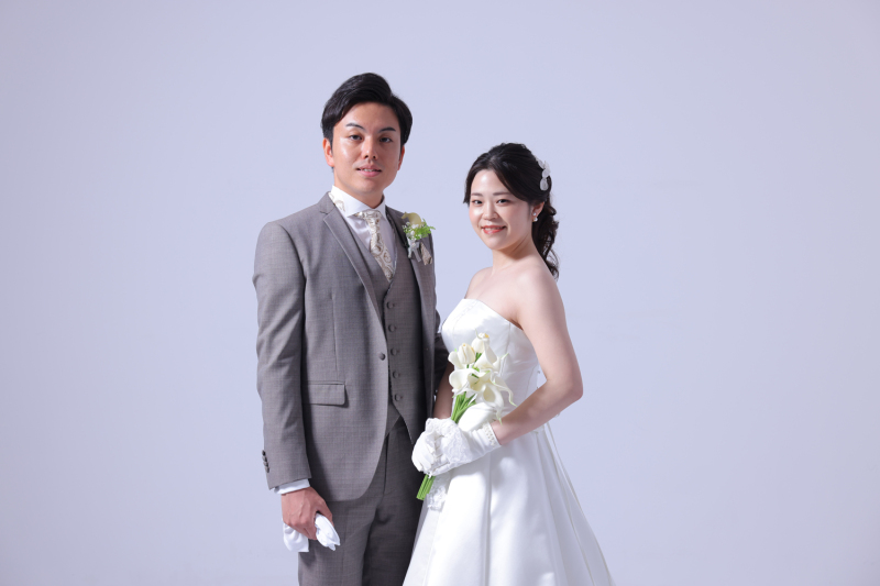 ウェディングドレスも♩