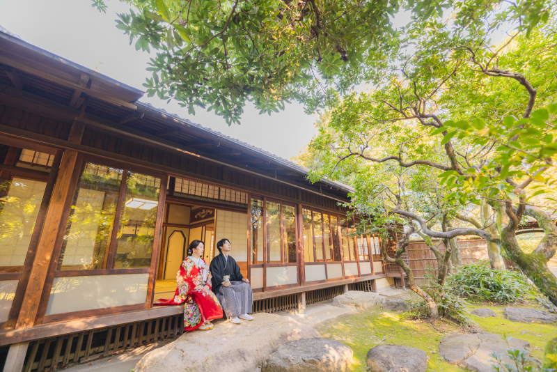 名古屋城茶席にて