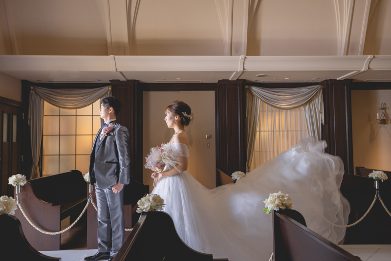 素敵なチャペルで