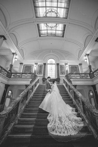 市政資料館洋装ロケーション