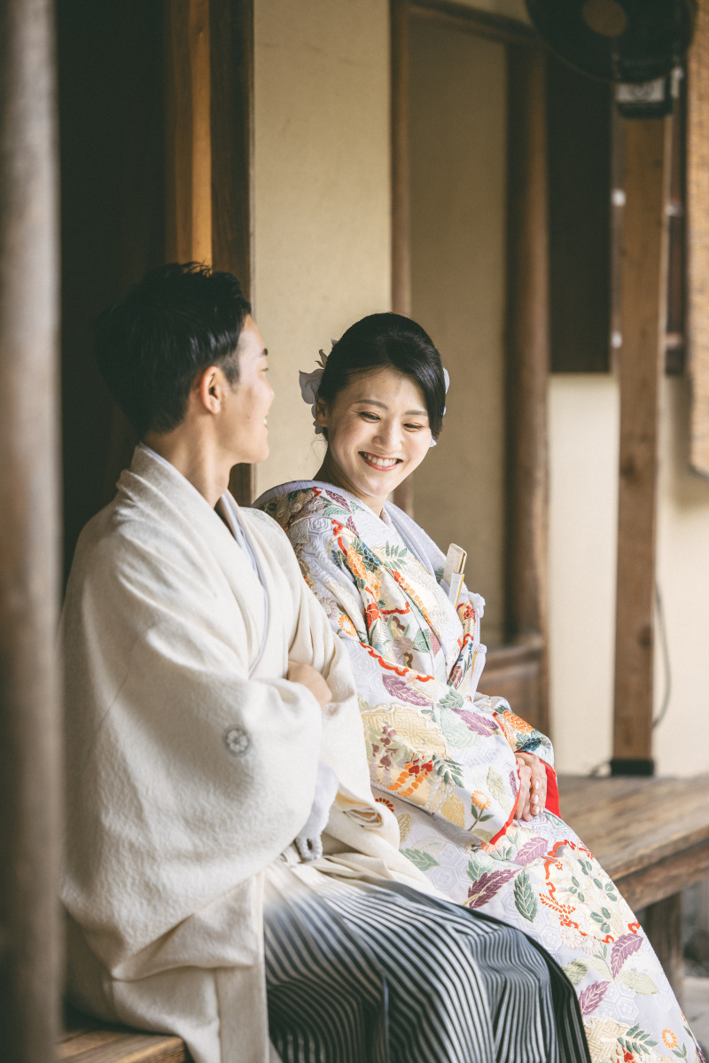 縁側でゆったりと^^