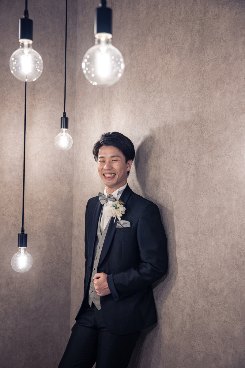 新郎様ソロショット
