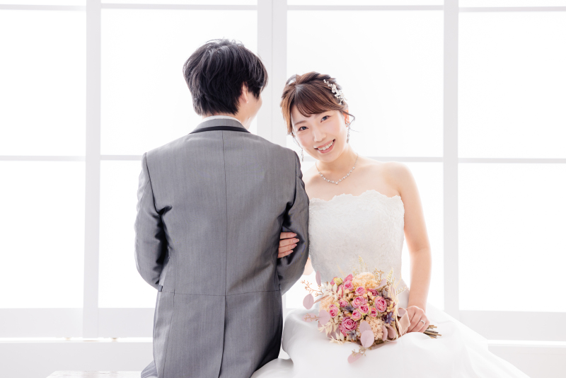 新婦様がメインなショット☆