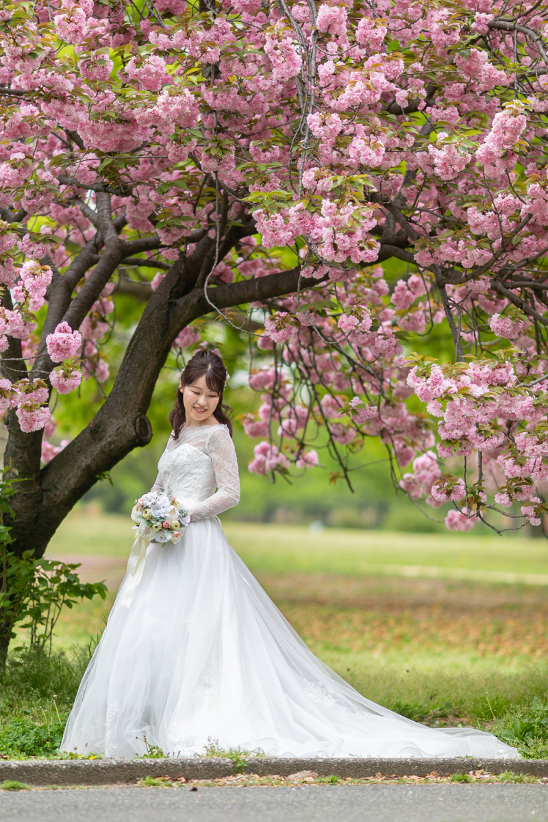 ソロショットも華やかに