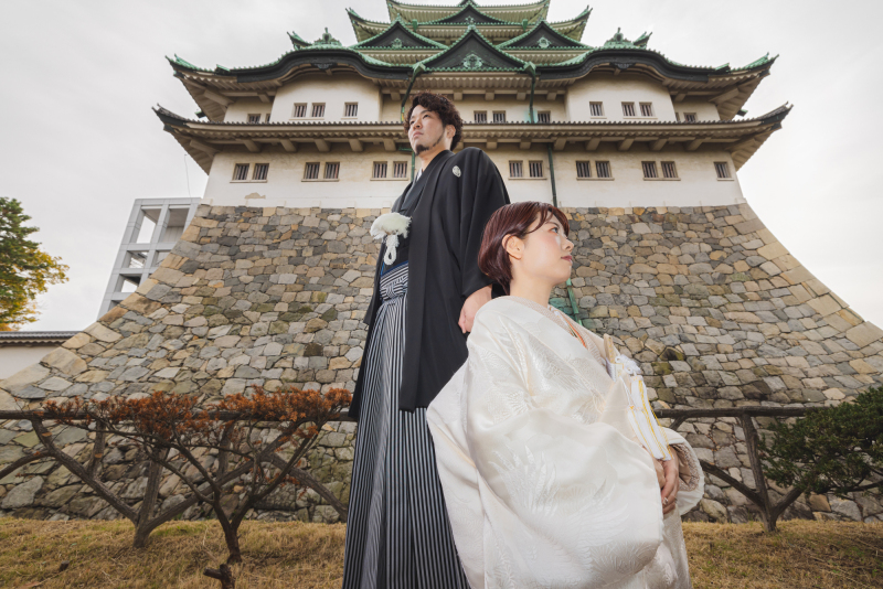 名古屋城でカッコよく