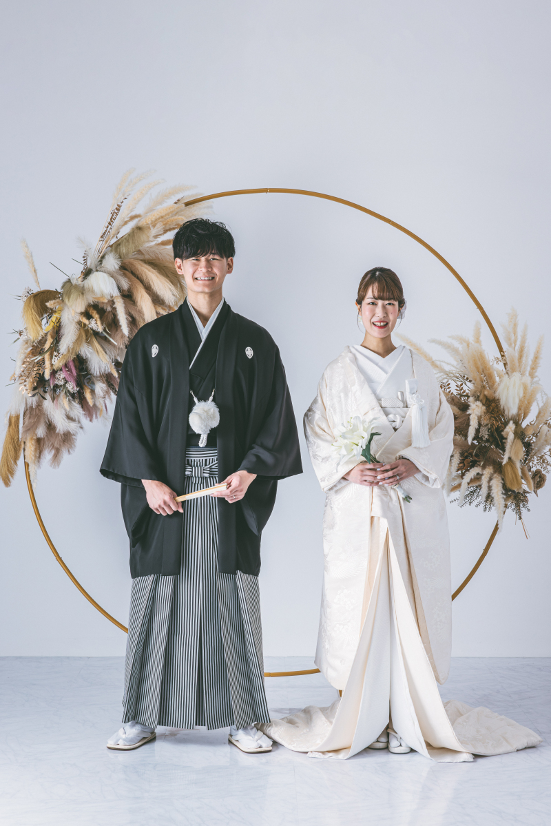 白無垢からスタート！