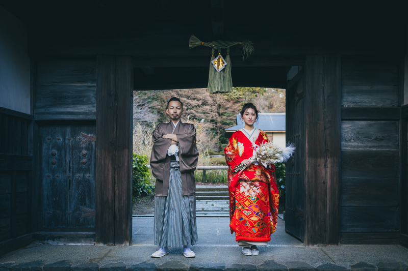 【和装】ロケーション撮影東山植物園