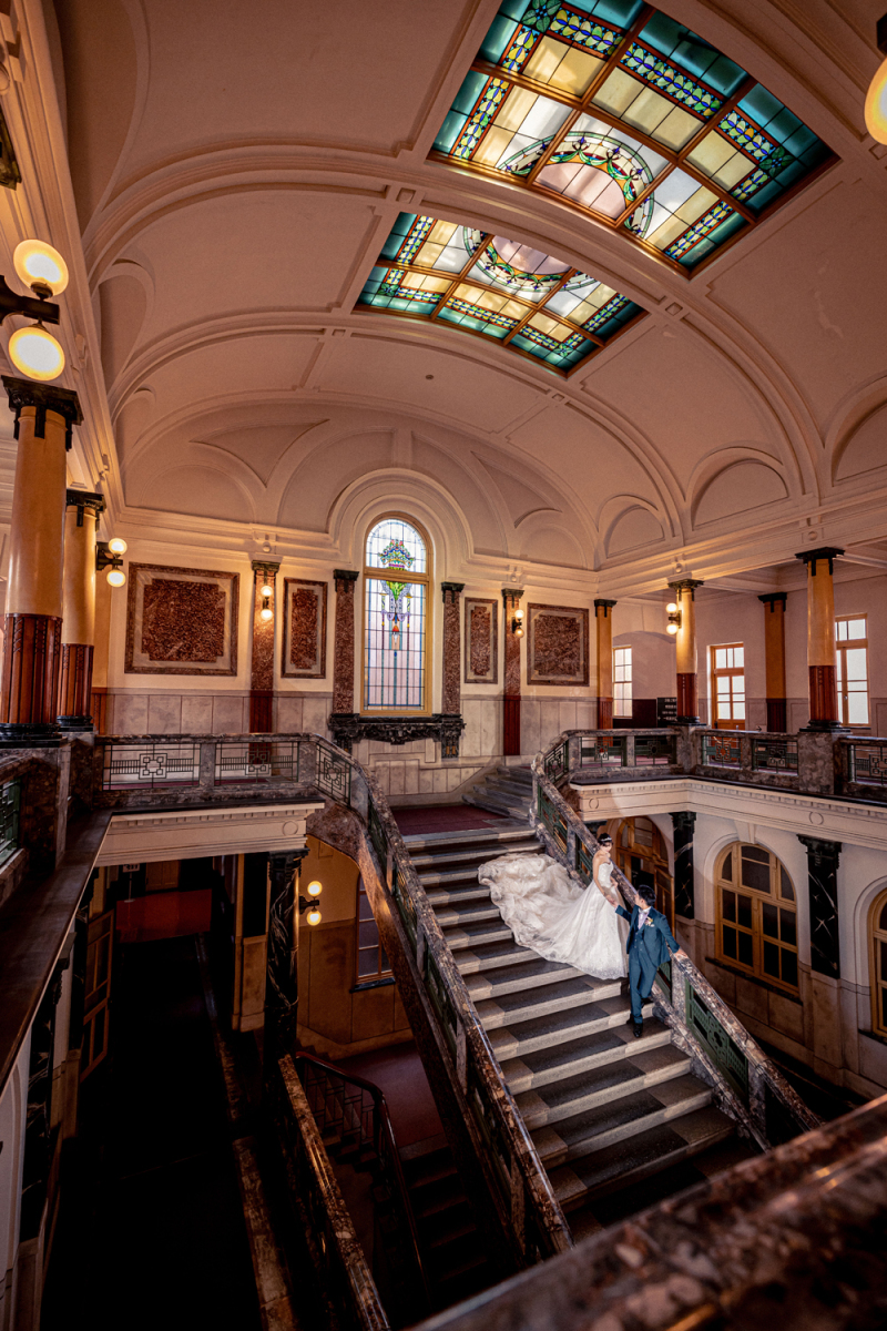 市政資料館の全景