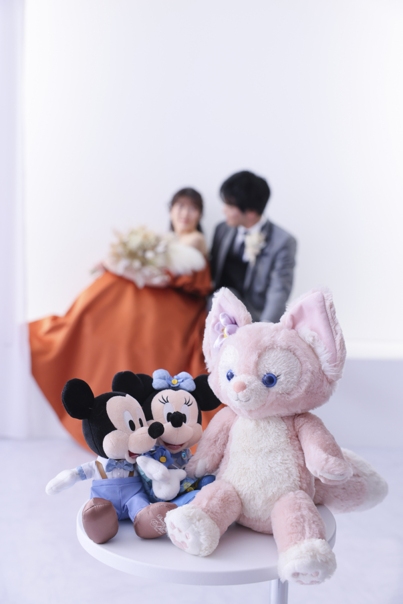 撮影小物と一緒に