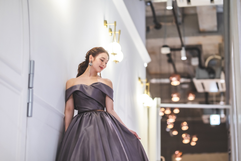 ワタベウェディング名古屋観光ホテルフォトスタジオ_カラードレスが豊富