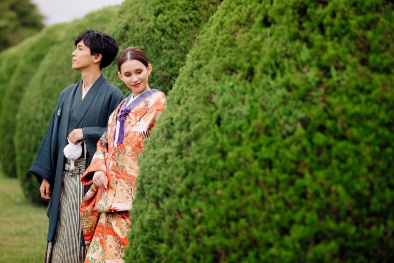 ワタベウェディング名古屋観光ホテルフォトスタジオ_歴史的建造物で撮影できる