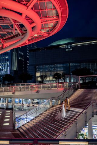 ワタベウェディング名古屋観光ホテルフォトスタジオ_中部電力 MIRAI TOWER＆オアシス21