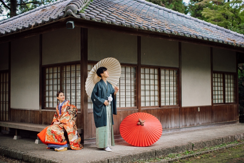 お茶室での撮影も叶います