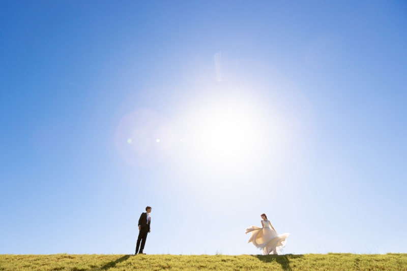 【庄内緑地公園ロケ】(衣裳1着)新婦ヘアメイク+着付+衣裳小物+髪飾り+全データ150カット納品