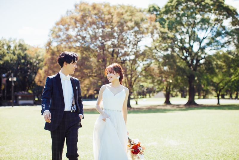 【庄内緑地公園ロケ】(衣裳1着)新婦ヘアメイク+着付+衣裳小物+髪飾り+全データ150カット納品